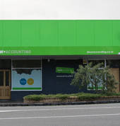 Our office at 1 Garnet Road, Westmere, Auckland.